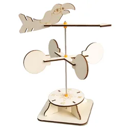 Children's STEM Educational DIY Craft and Science Experiment Kit (Wind vane)