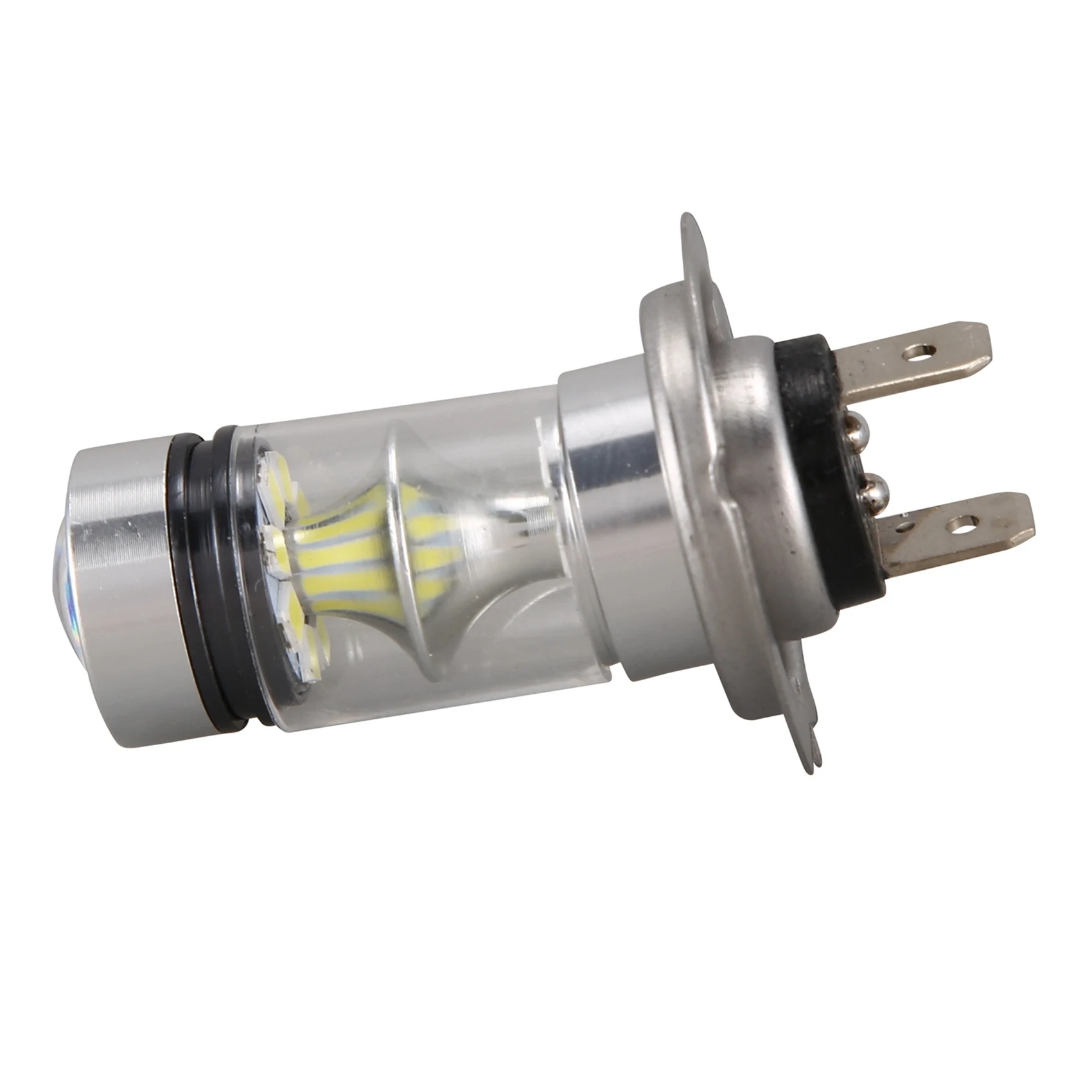 2쌍 고출력 LED H7 전구 100W 20LED 자동차 안개등 램프 헤드라이트 6000K 화이트