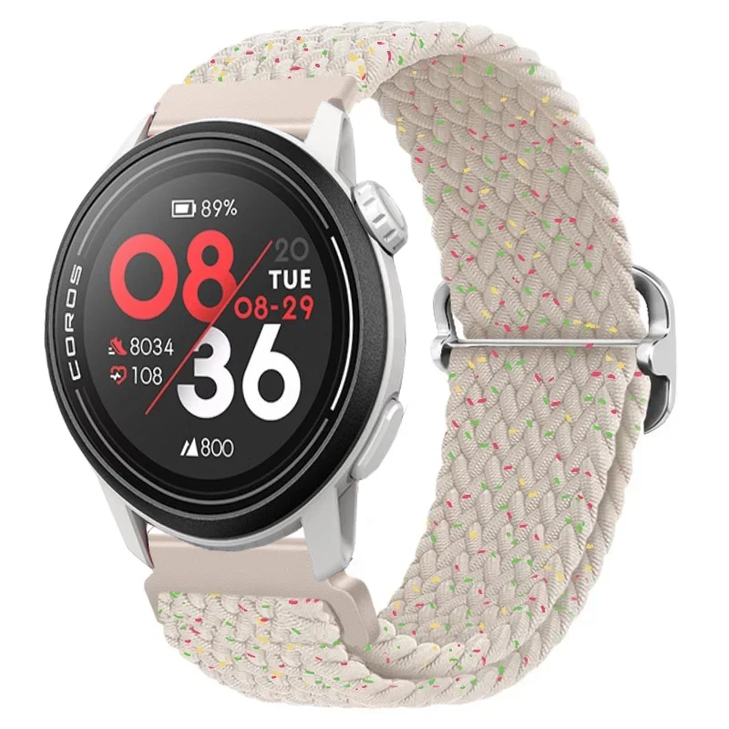 Soft Nylon Braided Breathable Watch Strap, 20mm/22mm - Versatile Replacement Bracelet