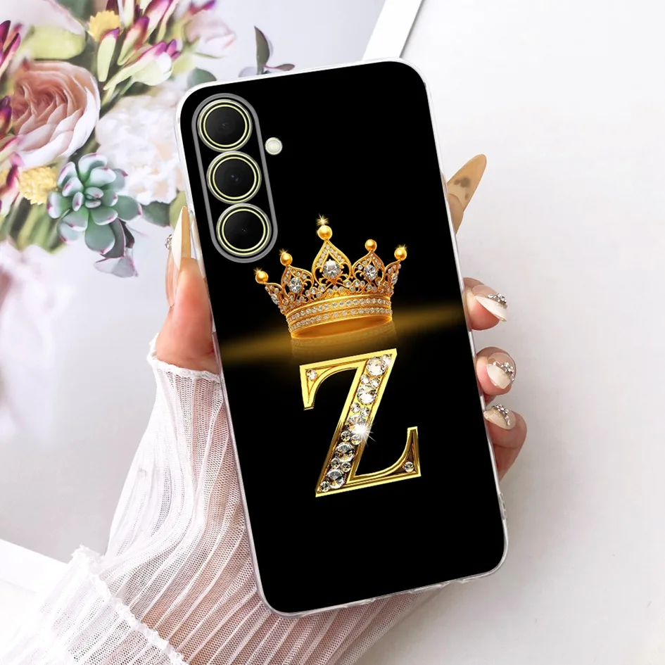 Luxury Crown Letters Soft Silicone Phone Case Bumper