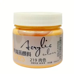 Vibrant 100ml Waterproof & Sunscreen Acrylic Paint (Flesh color)