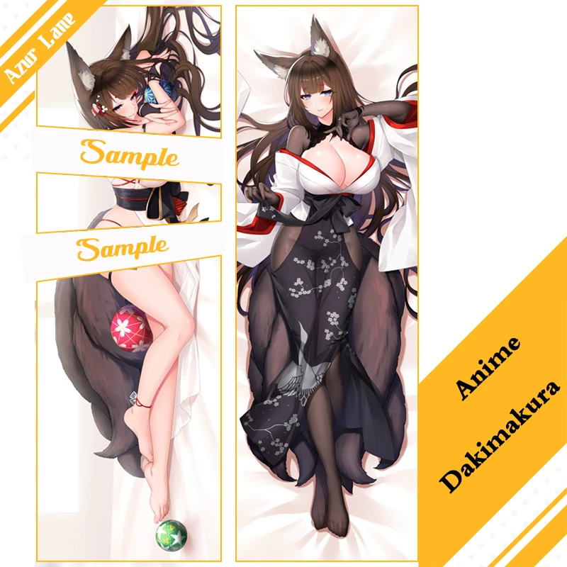 

Game Azur Lane Dakimakura IJN Amagi & IJN Yamashiro Hugging Body Pillow Cover Fullbody Anime Design Throw Cushion Pillowcases