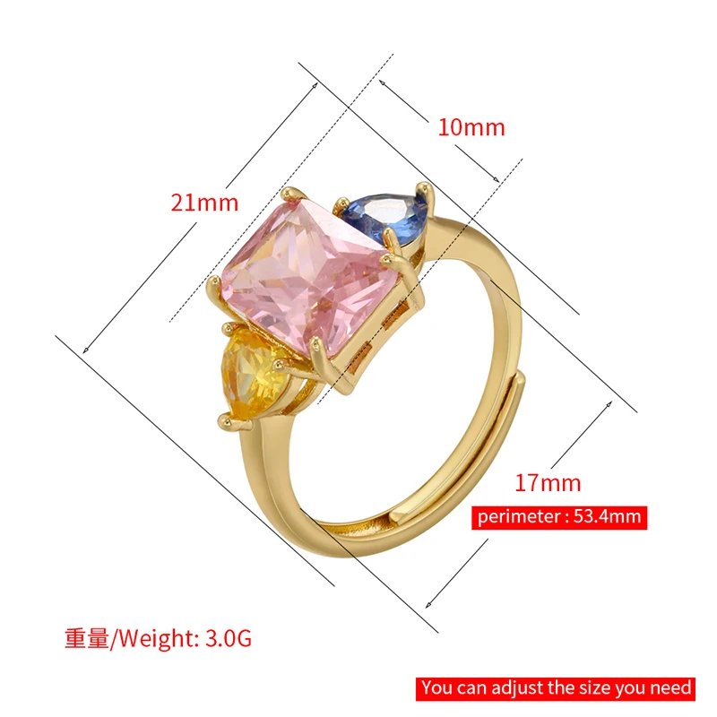ZHUKOU luxury necklace for women Candy crystal chokers 425mm vintage Man necklace Jewelry Christmas gifts wholesale VL232 5