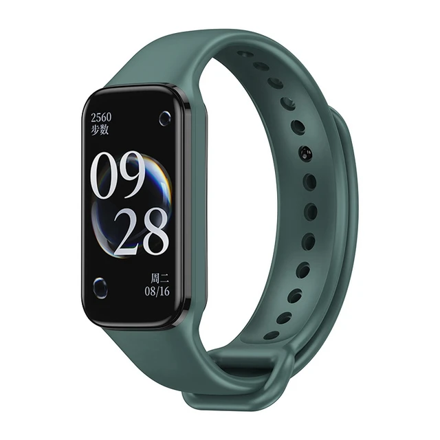 Correa Para miband 8 Active Para redmi Band 2 Pulseras De Repuesto  Compatibles Con Xiaomi Smart , De Muñeca De Silicona Suave Ajustable De 18  Mm Con Reloj De Liberación Rápida Acc