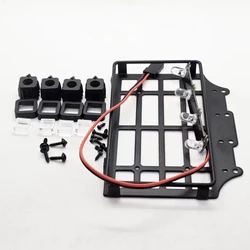 Premium Metal Luggage Carrier Roof Rack with LED Light (B)