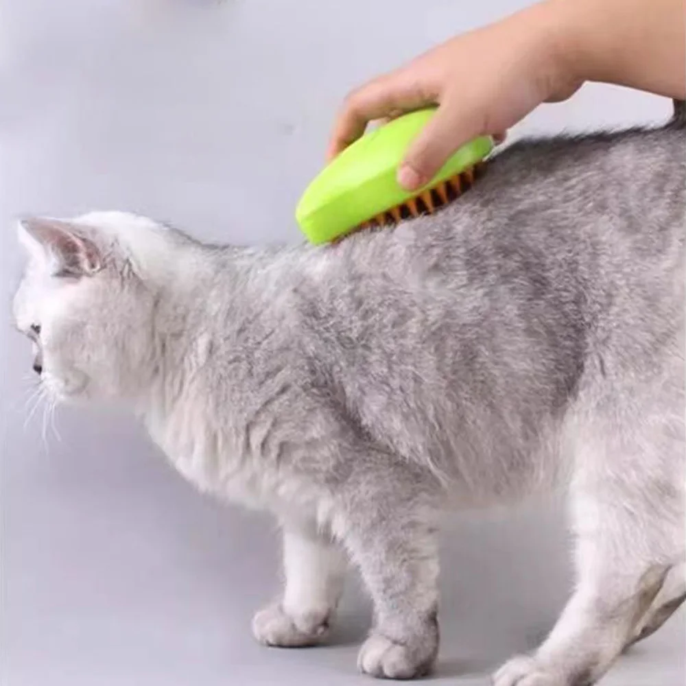 CSPARKV Brosse à Vapeur 3 En 1 Pour Chien Et Chat, Brosse De Toilettage