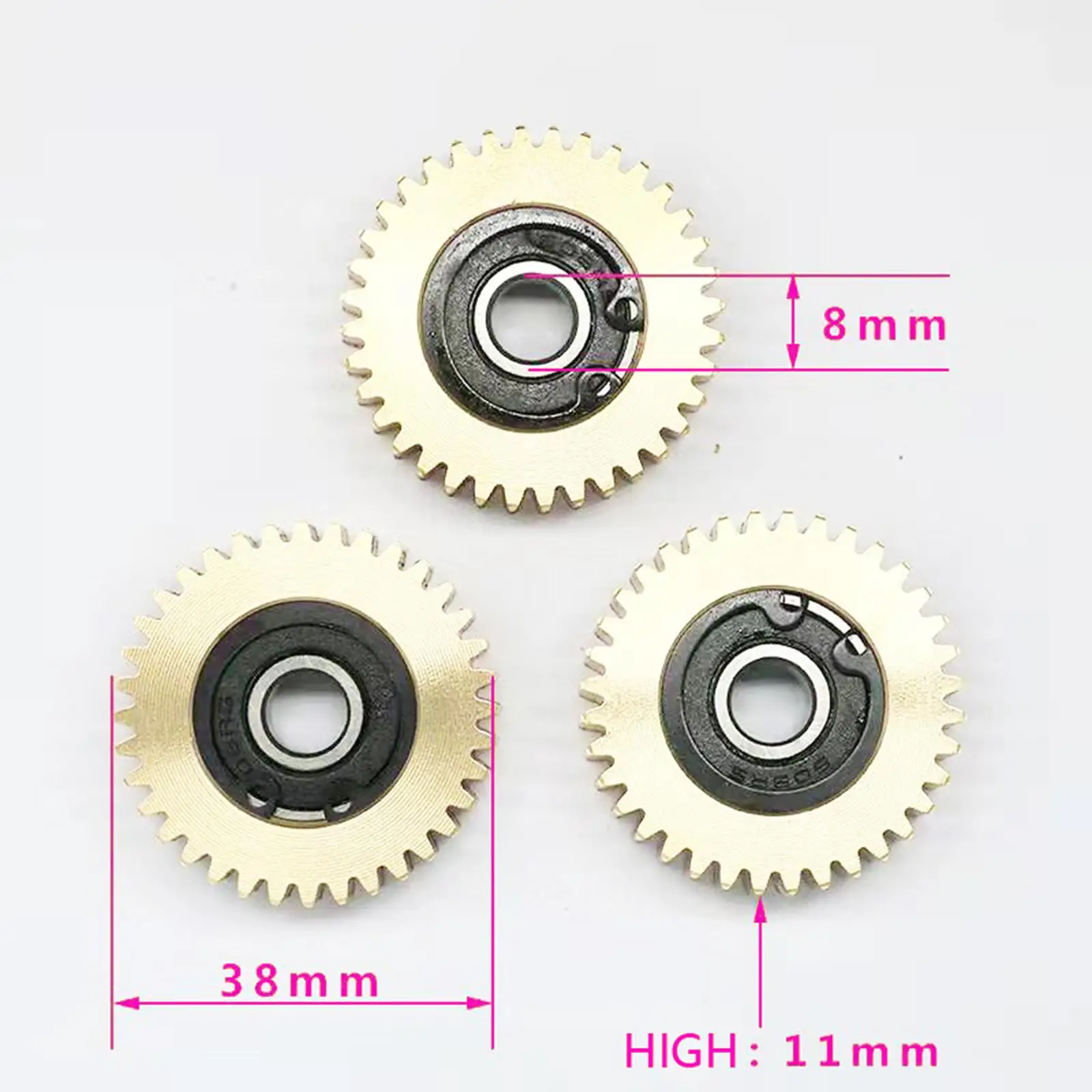 Yentll Lot De 3 Engrenages Planétaires à 36 Dents Pour Roue De