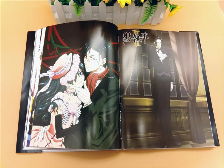 Black Butler Kuroshitsuji Black Record TV Anime Art Illustration Collection  Book