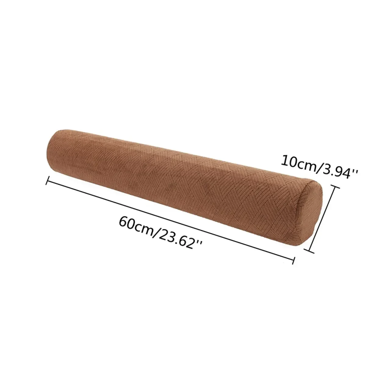 Fabric Nursing Cervical Neck Support Sleeping Positioning Pillow Roll Memory Foam Bolster Decorative Slow Rebound Neck Pillow 3