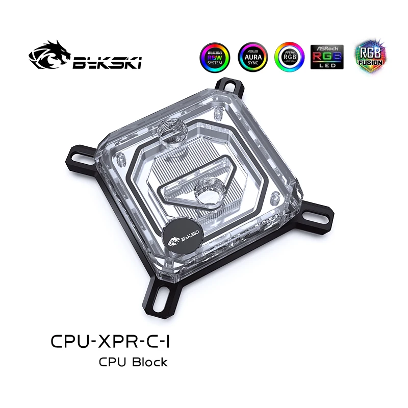 Bykski Uso Bloco de Água Cpu para Intel Lga115x 2011 1700 Amd Ryzen X470 X570 Radiador de Água Cpu-xpr-c-m Cpu-xpr-c-i - Imagem 6