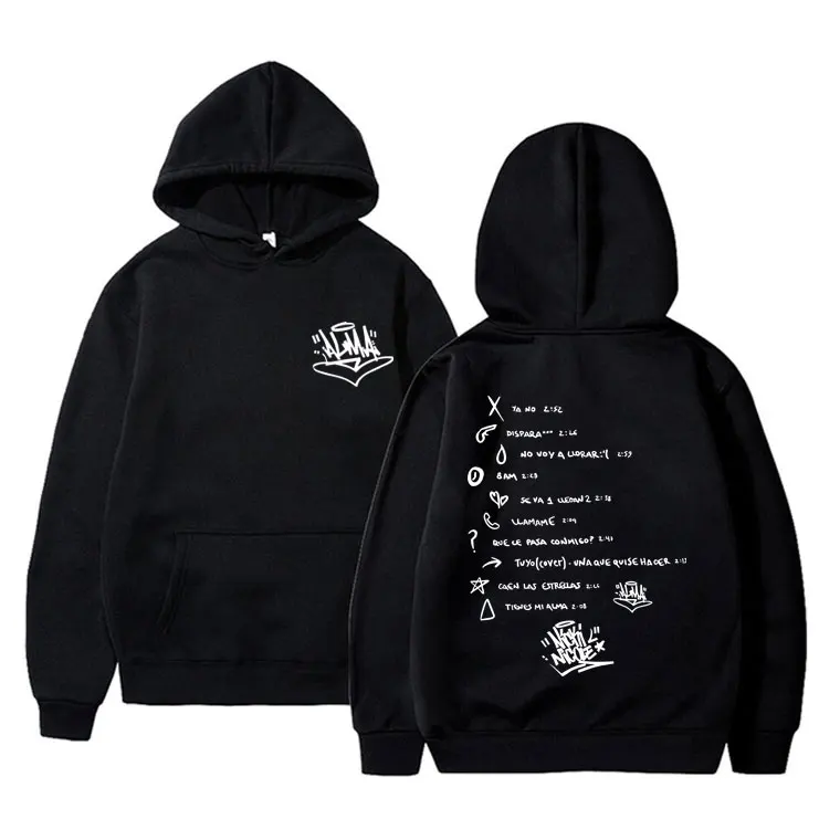 Sudadera con capucha con estampado de rapero Nicki Nicole ALMA