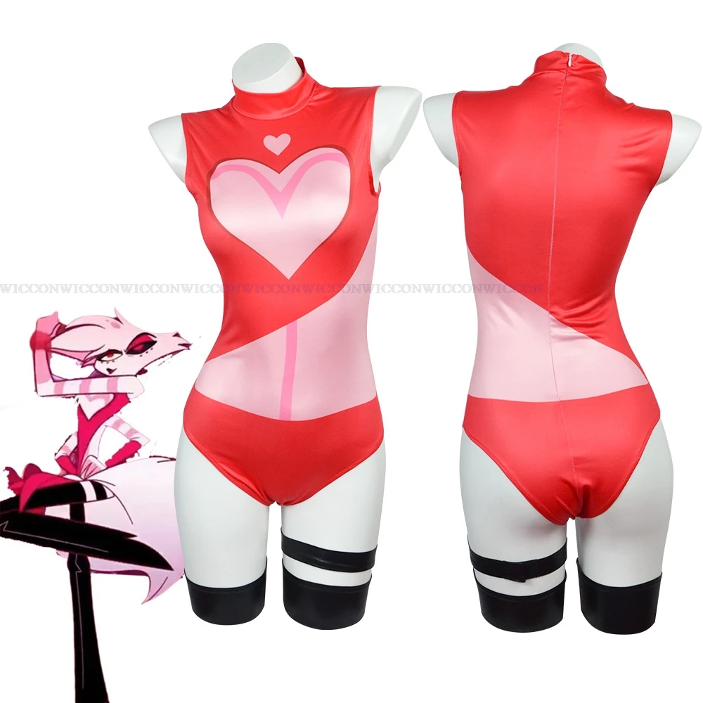 Anime Hazbin Angel Dust Cosplay Hotel Kostüm Wig Perücke Uniform Cosplay Charlie Sexy Kleid Suit Stripes Unisex Cosplay 27 Anime Hazbin Angel Dust Cosplay Hotel Kostüm Wig Perücke Uniform Cosplay Charlie Sexy Kleid Suit Stripes Unisex Cosplay 27