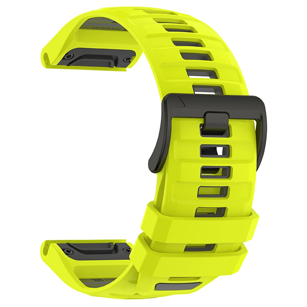 Elite Silicone Strap Bracelet for Fenix8 Watch - QuickFit, 26/22mm, Durable and Stylish