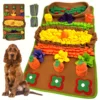Pet Snuffle Mat for Dogs Sniff Mat Nosework Feeding Mat Slow Feeder Interactive Dog Puzzle Toys for Training and Stress Relief 1