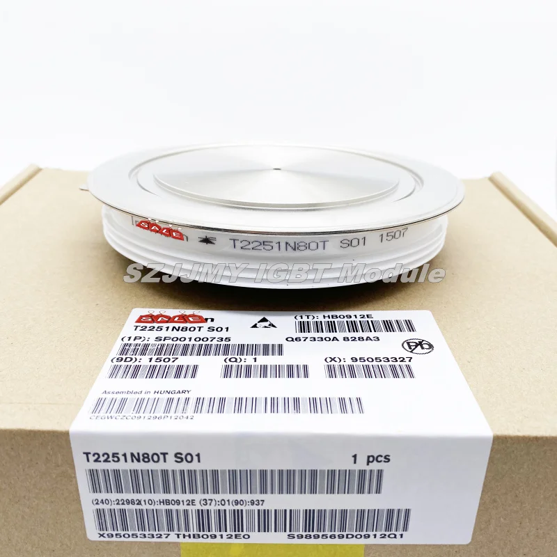 

SZJJMY IGBT ModuleT2251N80T-S011T2/52N80TTS01 Thyristor Power Module New Original Spot