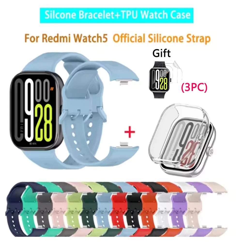 Silicone Sport Wristband and Case Set