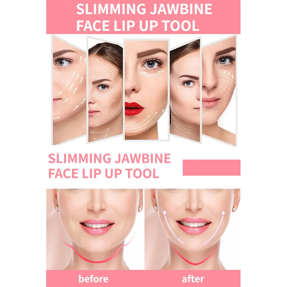 Silicone Thin Face Breathing Tool Jawline Jaw Muscle Exerciser Face Firming Masseter Muscle Trainer V-shaped Thin Face Tools 5