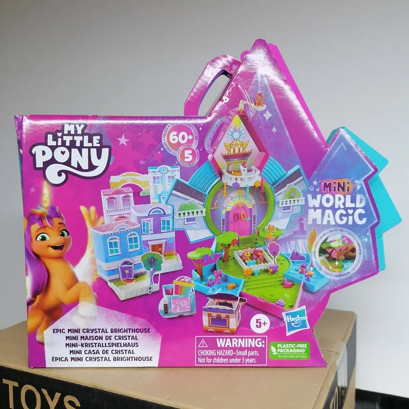

Фигурки Hasbro My Little Pony Sunny сцепка Izzy Zipp Pipp, миниатюрная коробка для сокровищ, роскошный большой набор, кукла, модель, игрушки, подарки для детей
