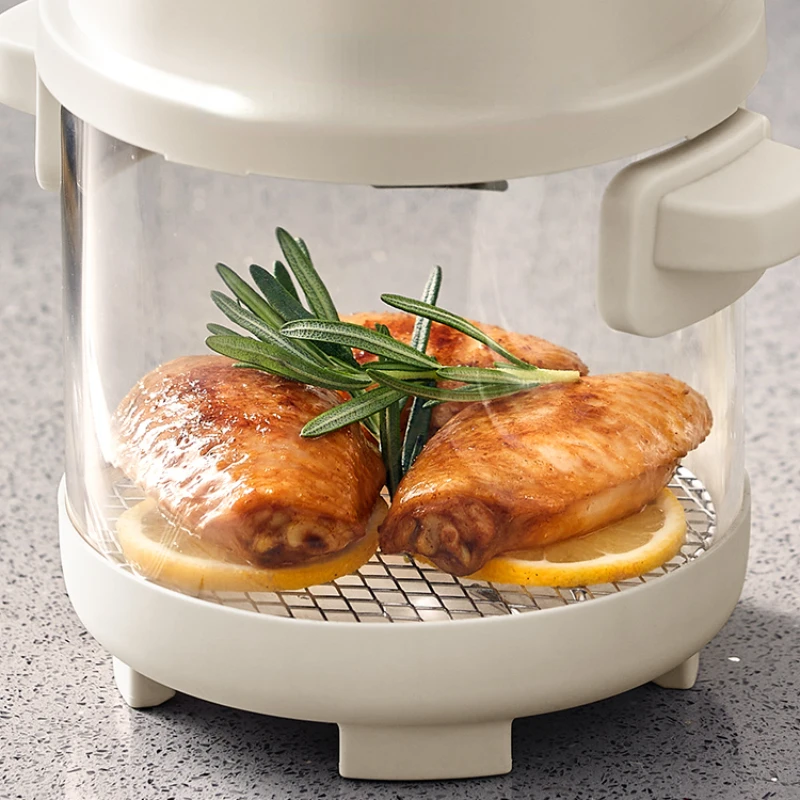 Mini Air Fryer Visualization Transparent Air Frying Cup Mini Small