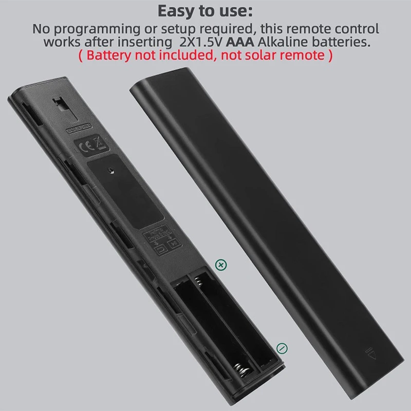 

2023 New Universal Bluetooth Voice Remote Control Compatible With Samsung LED QLED 4K 8K UHD HDR Smart TVs Netflix Prime Video