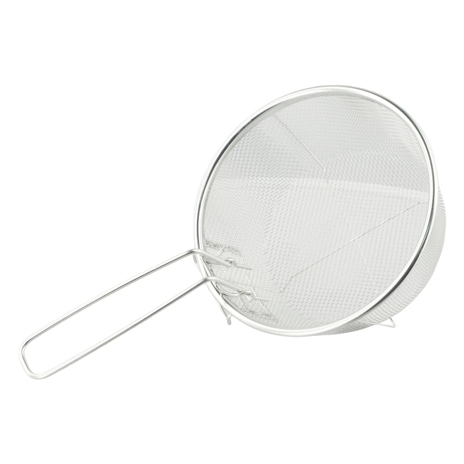 

Durable High Quality Practical Fry Basket Kitchenware Corrosion Resistance Detachable Stainless Steel 20*20cm/23*23cm