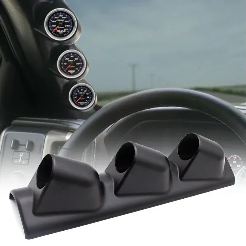 Universal Gauge Cup Car Meters Mount Holder 2 inch 52mm Gauge Pod 2/3 Hole Left Hand Drive A-Pillar Meter Pod car meters holder