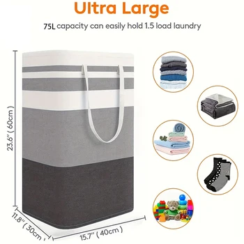 Laundry Hamper Basket 1