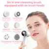 Silicone Facial Cleansing Brush Waterproof Face Cleaner Blackhead Removal Acne Pore Clean Skin Rejuvenation Beauty Care Machine 3