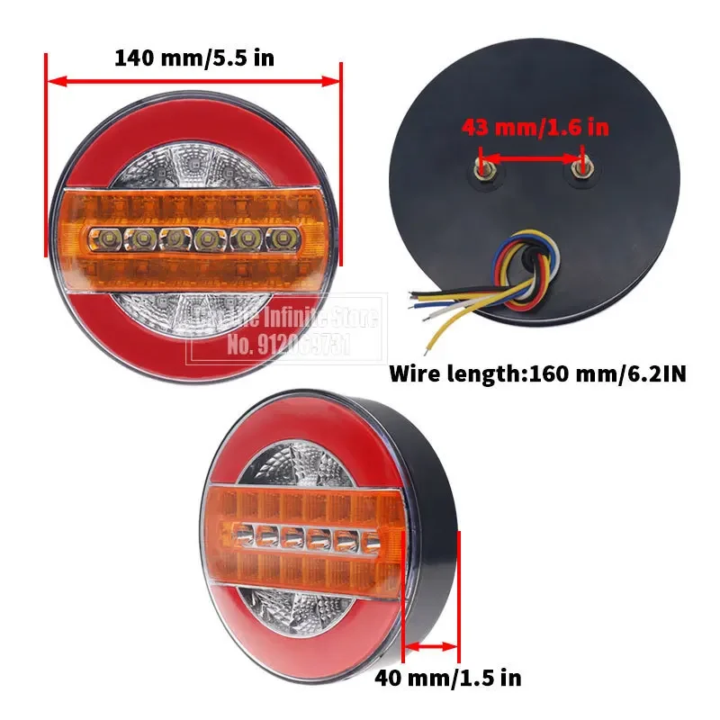 1/2/4pcs 12V 24V LED ƮϷ Ʈ   Ʈ  극ũ  ڵ Ʈ ĳ 帣 ȣ