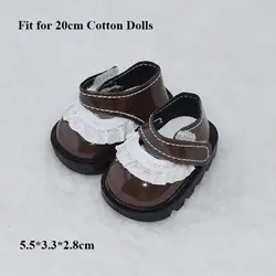 Cotton Doll Leather Boots - Fashion Casual Wear Shoes for Dolls, DIY Doll Accessories Gift (13)