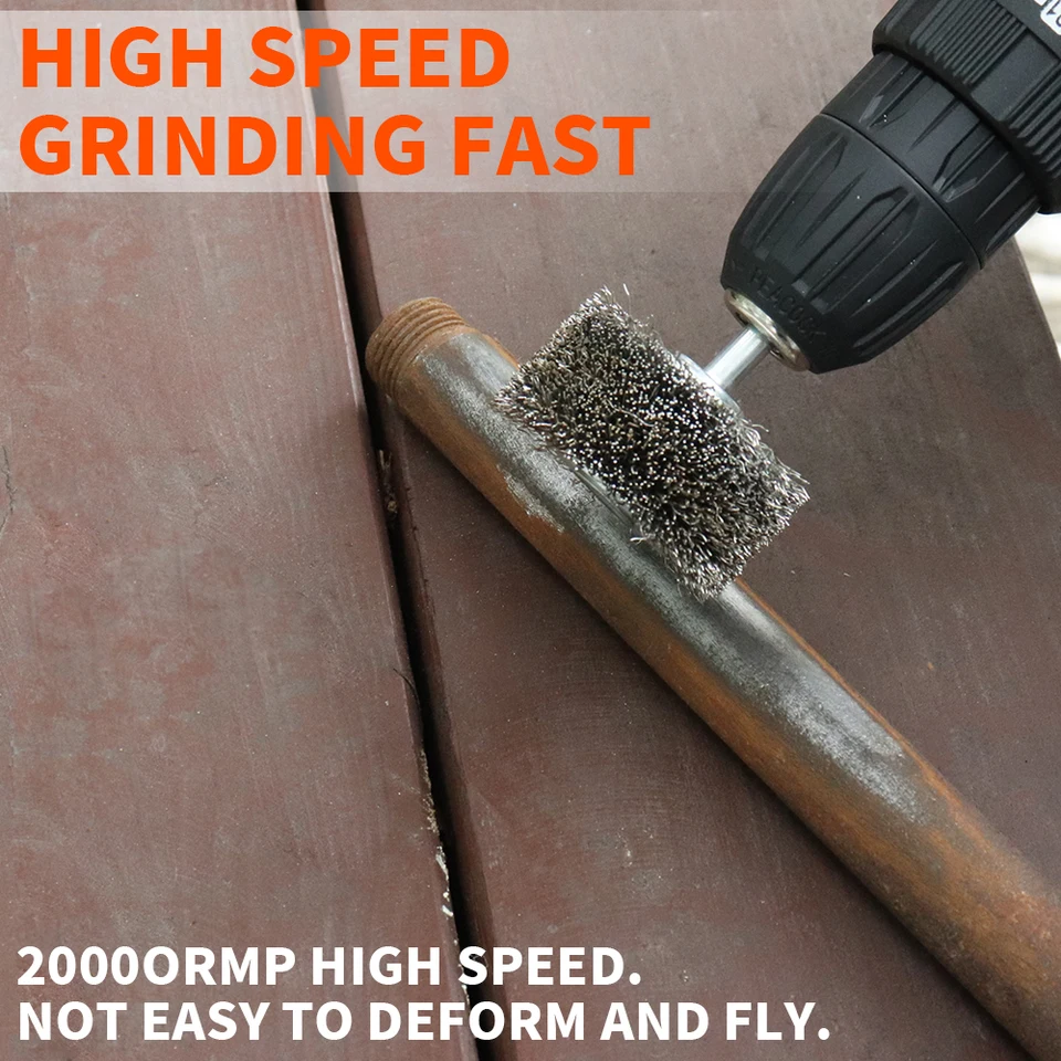 20 Pz/set Dremel Accessori Spazzole Per Ruote In Filo Di Acciaio - Foto 7