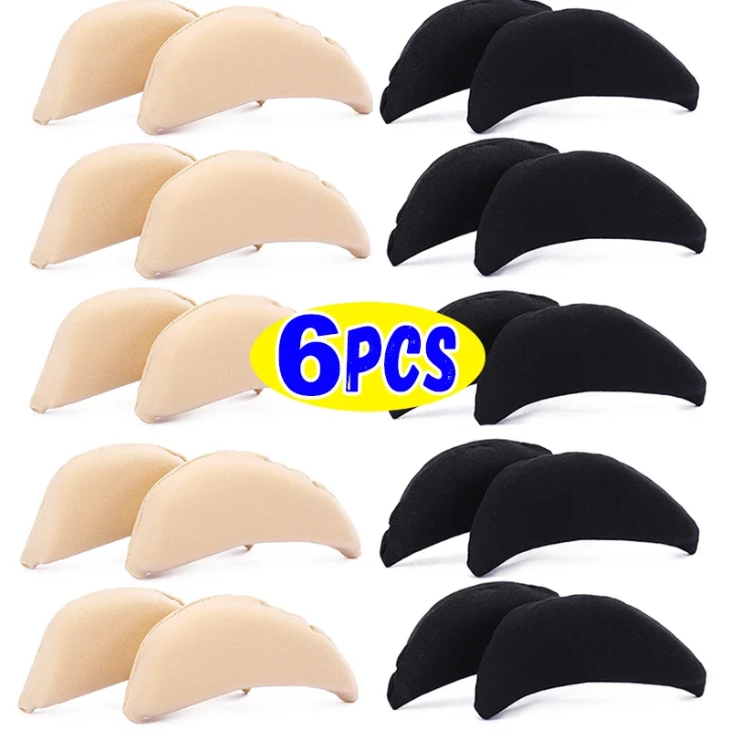 Forefoot Insert Pads Shoe Insoles Toe Pads Forefoot Cushion Women Reduce Shoe Size Pain Relief