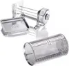 Rotisserie Kit w/Tumble Basket - Stainless Steel, Non-Electric - For Grills, Ovens, Smokers - Gas/Charcoal BBQ, 1