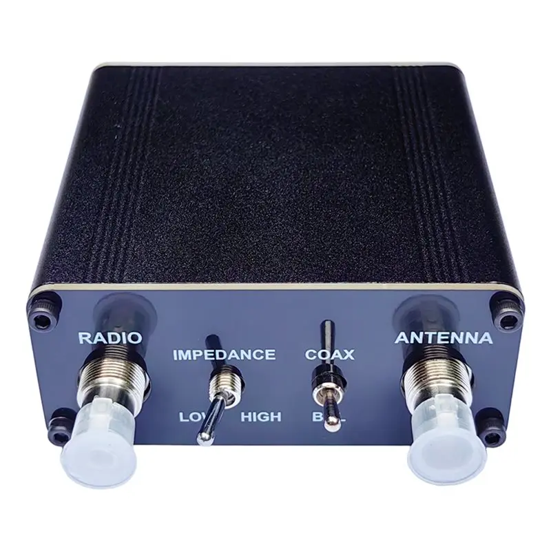 QRP Z-Match 수동 안테나 튜너 3-28 Mhz 업그레이드 튜너(동축 및 밸런스드 스위치 포함)