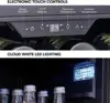 Presrv 24 Inch Outdoor Wine Fridge & Beverage Refrigerator Single Zone Under Counter Drink Chiller Freestanding Stainless Steel 4