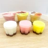 Squishy NEW Fidget Toy Novelty Pudding Squeeze Decompress Toy Keychain Cute Stress Relief Toys Backpack Pendant Kids Adults Gift 5