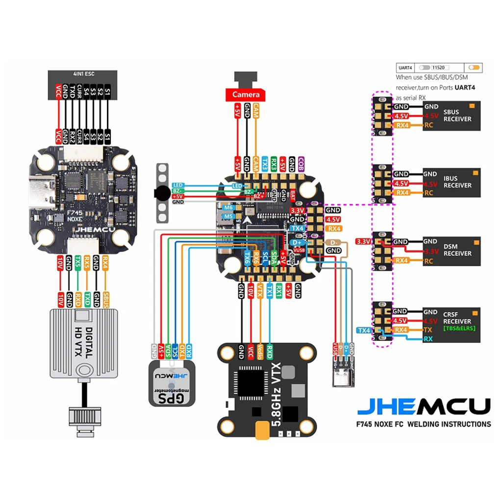 Jhemcu f4 noxe v3. Jhemcu f4 noxe v3