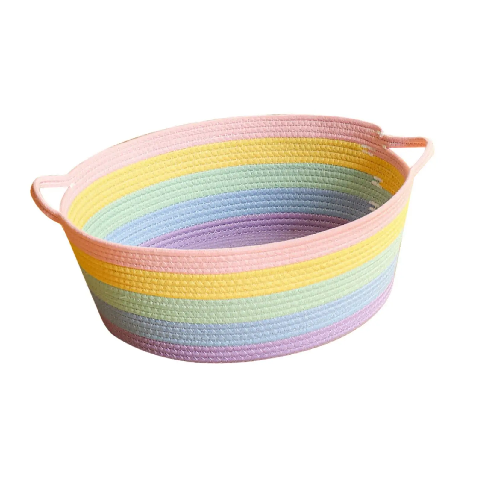 Cotton Rope Woven Cat Bed Furniture Protection Wear Resistant Adorable Cat Scratcher for Summer Winter Bunnies Small Dogs Puppy