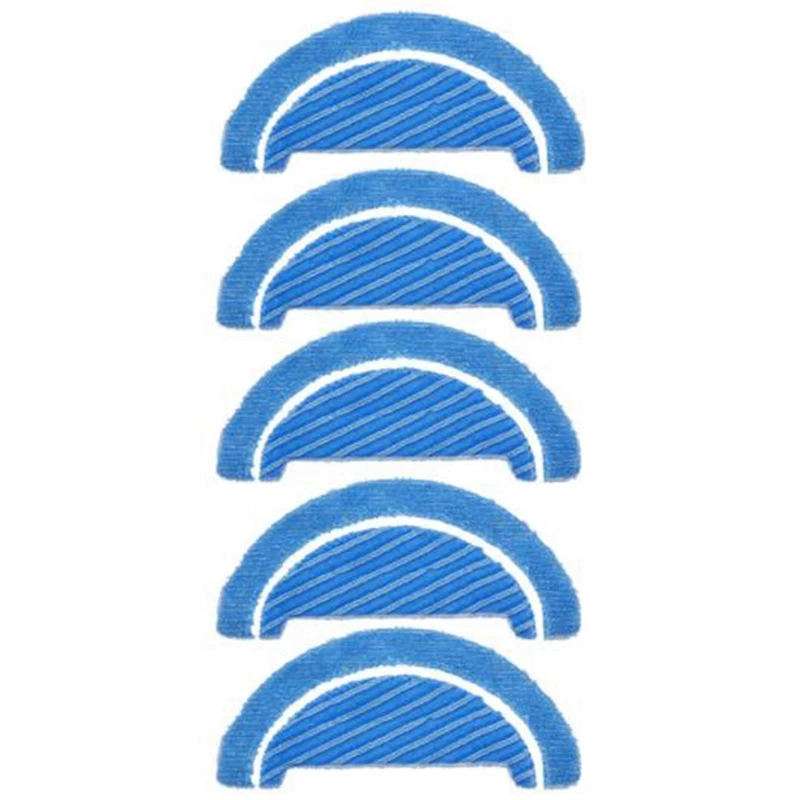 

5Pcs Replacement Mop Cloth Fit For Conga 1090 Vacuum Cleaner Parts & Accessories Home Household Clean Tools