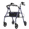 Elderly Rehabilitation Walking Aid Crutch and Walking Assistant Sit-able Pushcart with Support Anti-fall  for Seniors 6