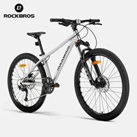 ROCKBROS Vélo enfant cadre en alliage d'aluminium léger 9 vitesses pour adolescents garçons et filles 16/20/24/26 pouces vélo co 1