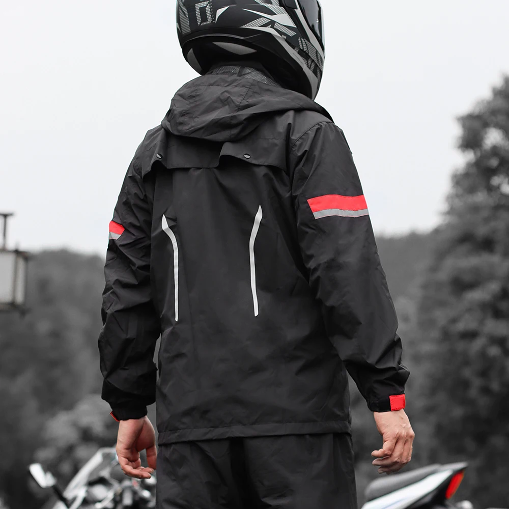 Motorcycle Raincoat Jacket Unisex Waterproof Motocross Suit Hiking Coat motorcycle jacket,motorcycle raincoat,raincoat suit,bike raincoat,hiking jacket