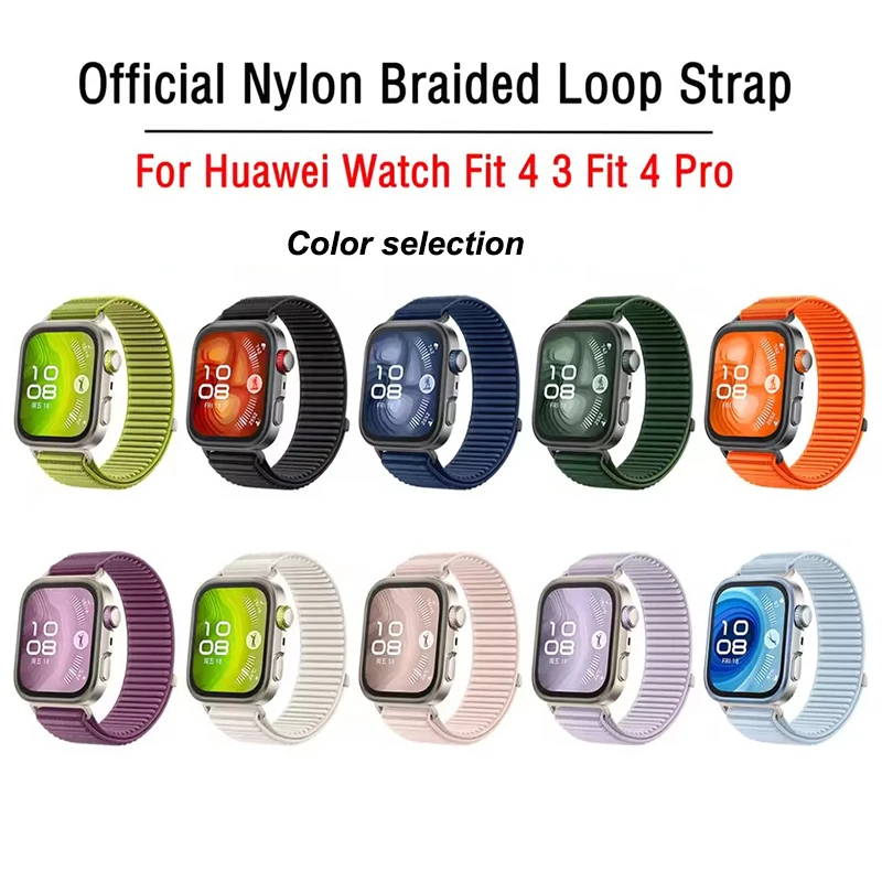 Premium Nylon Loop Strap Replacement Wristband