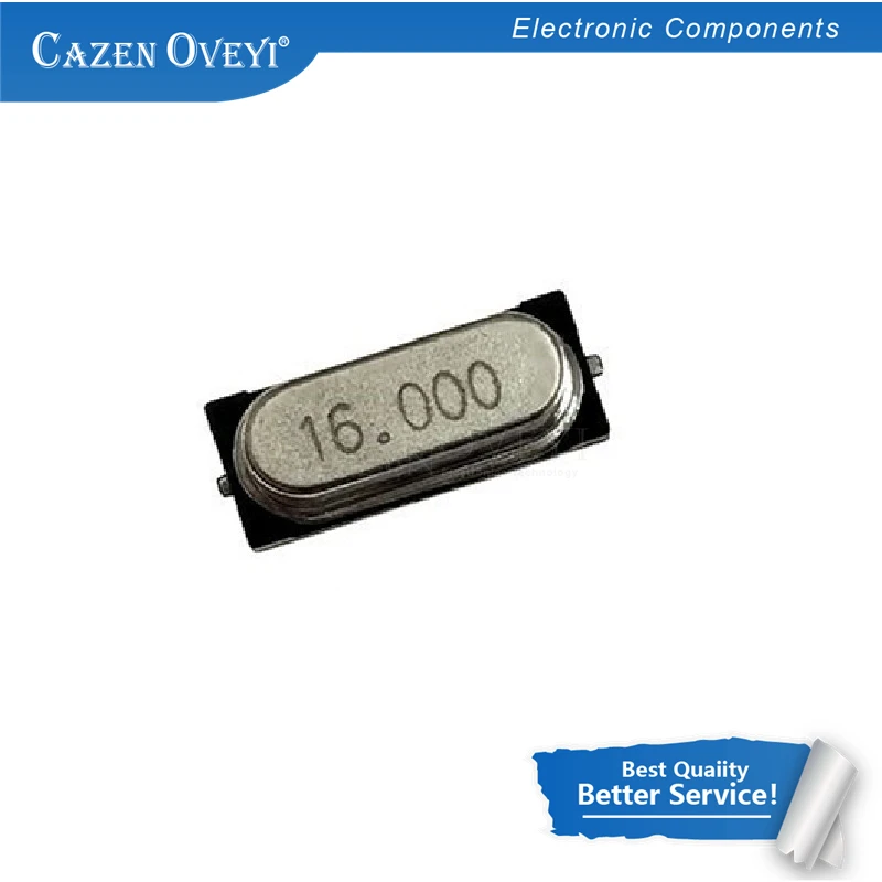 20pcs/lot HC-49SMD 16.000mhz 16MHz HC49SMD 16M SMD-2 In Stock