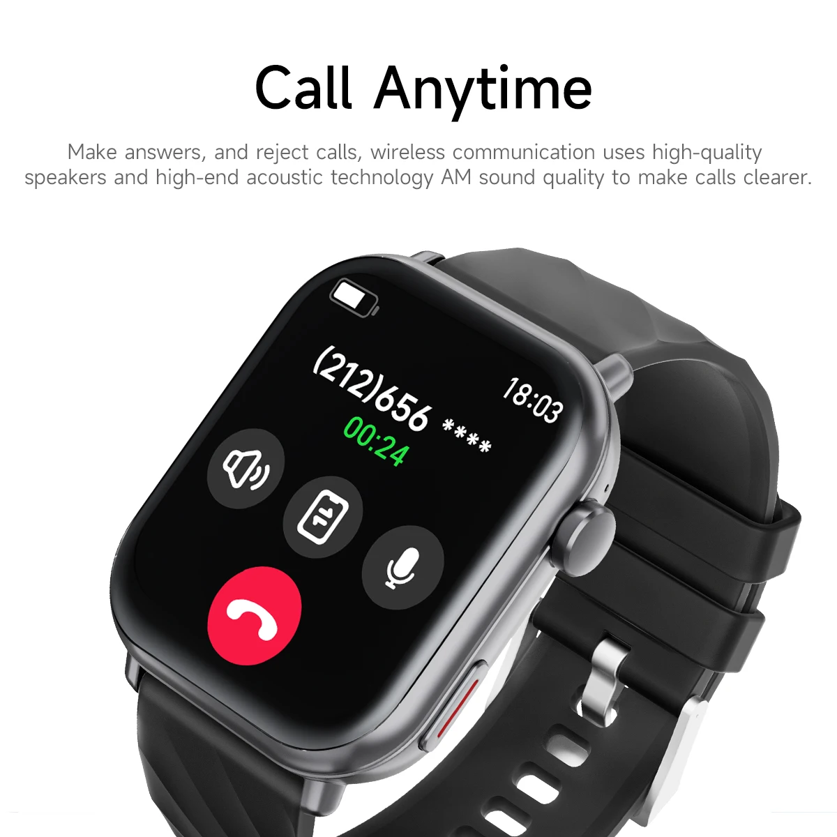 2025 NEW Hot Smartwatch 1.83''HD Screen1000mAh Large Battery Outdoor Sports Watches Bluetooth Call IP68 Waterproof for Men Women 3