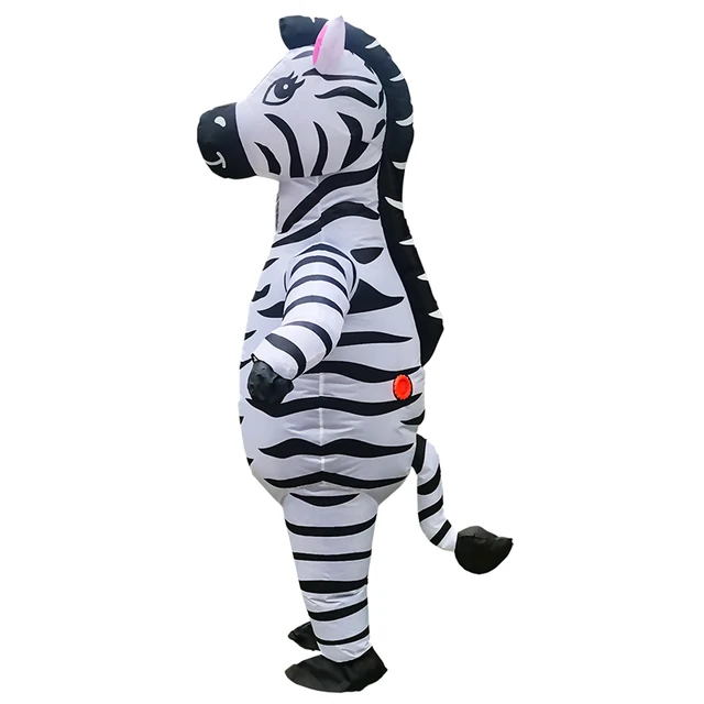 Simbook giraffa equitazione Costume gonfiabile a piedi Halloween natale  animale Cosplay abbigliamento vestito adulto uomo donna - AliExpress