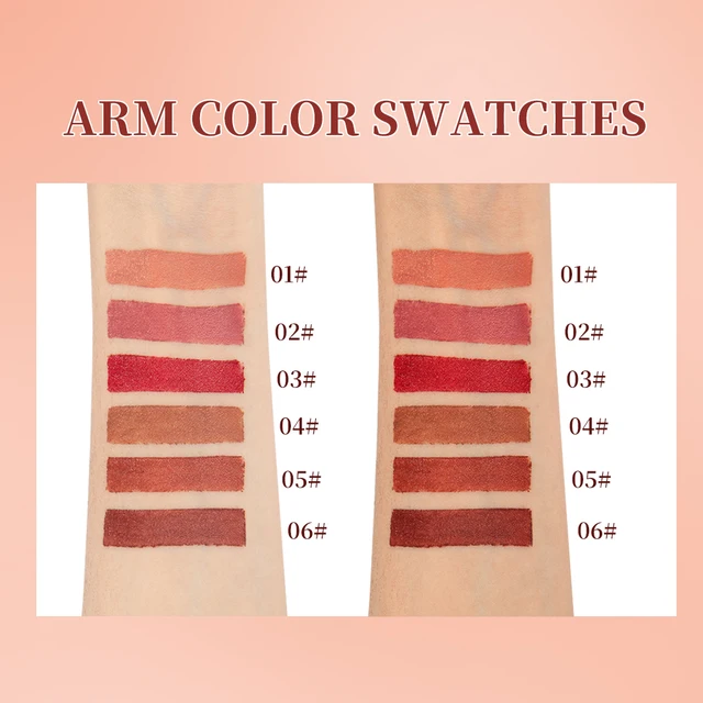 Tapered Gradient Lip Liner Matte Nude Brown Velvet Lipstick Waterproof Non Sticky Contouring Tint Lipliner Crayon Lip Makeup