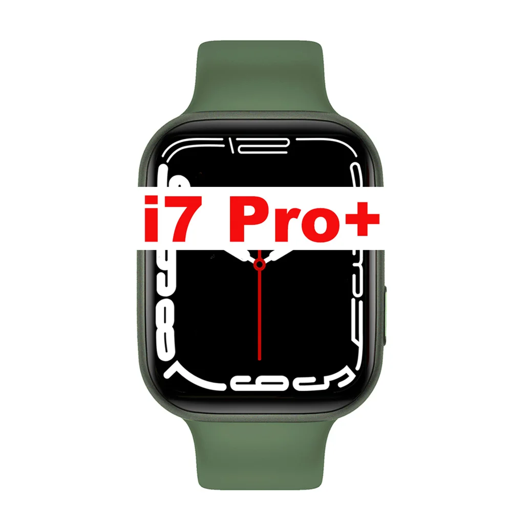 i7 Pro+ Smart Watch Serie7 Bluethooth Call Heart Rate Blood Pressure Sleep Monitoring Long Life Battery Smartwatch for Men Women 