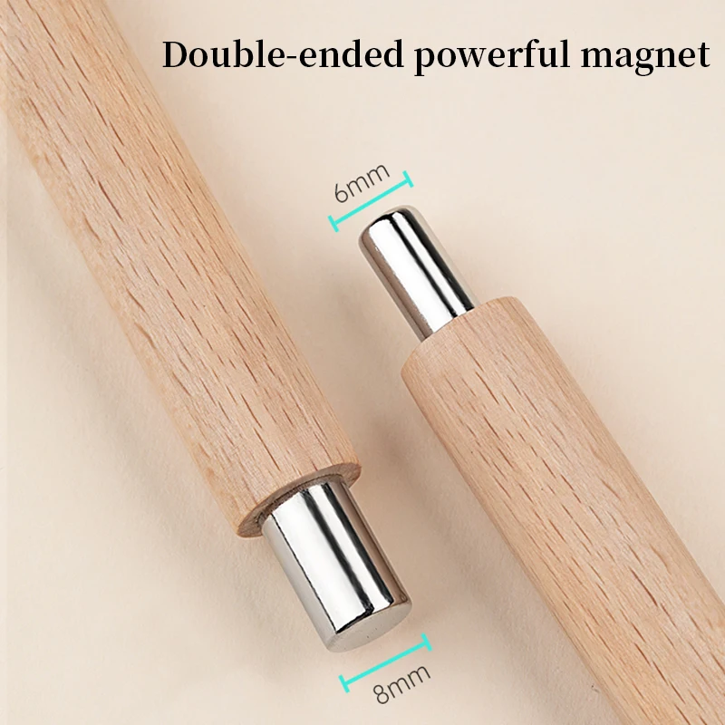 Double-head Magnet Sticks for Cat Magnetic Gel Strong Magnetic Rod Cat Magnet for Nails Pen Painting Gel Manicure Tool