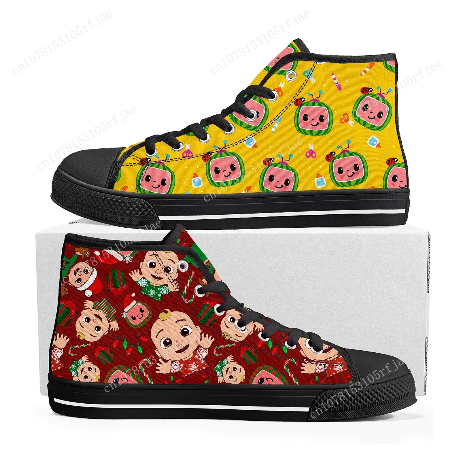 M-Melon High Top High Quality Sneakers Mens Womens Teenager JJ B-Baby Canvas Customized Sneaker Casual Couple Shoes Custom Shoe